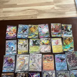 Pokemon TCG Sword And Shield Lot Of 30 Holo V Cards Near Mint - Image 4