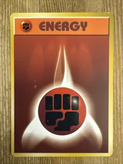 Fighting Energy Basic Energy Set Japanese Pokemon Cards Base Set 1996 MP - Image 1