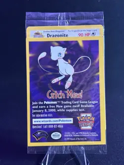 1x Sealed DRAGONITE # 5 Black Star Promo WB Movie WOTC Pokemon Card - Image 1