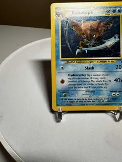 Pokemon Kabutops Neo Discovery Holo Card 6/75 Unlimited Rare LP+ Vintage - Image 4