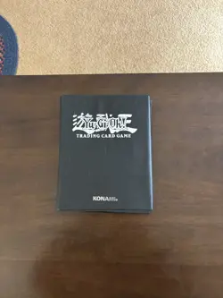Vintage Yu-Gi-Oh! Trading Card Game Binder 1996 Konami Original Logo Black Album - Image 3