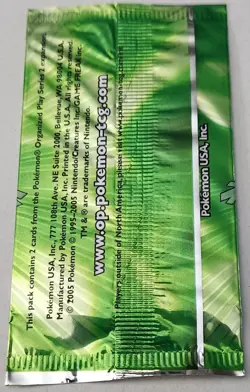 Pokemon POP Series 2 Booster Pack 2 Cards Factory Sealed! Brand New, Rare! - Image 2