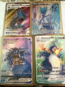 Pokemon 3D Gold Fan Art 4 cards Lot??NM - Image 1