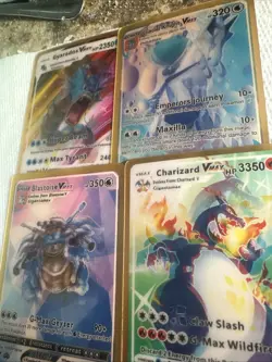 Pokemon 3D Gold Fan Art 4 cards Lot??NM - Image 2