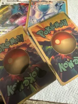 Pokemon 3D Gold Fan Art 4 cards Lot??NM - Image 3