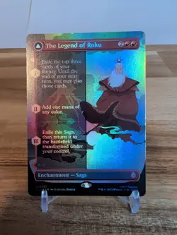 MTG - The Legend of Roku - FOIL Showcase Mythic #357 Avatar: The Last Airbender - Image 1