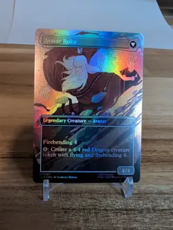 MTG - The Legend of Roku - FOIL Showcase Mythic #357 Avatar: The Last Airbender - Image 2