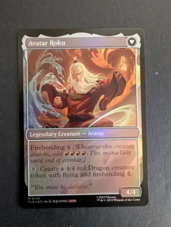 NM Regular Foil The Legend Of Roku #145 Avatar The Last Airbender MTG - Image 1