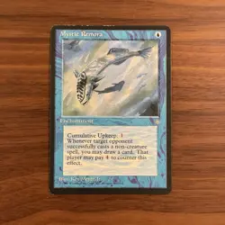 Mystic Remora Ice Age 1995 MTG Reserve List Commander Staple - LP/MP - Image 1