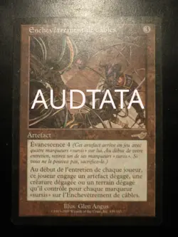 mtg magic tangle wire nemesis FRENCH vf fr enchevetrement de cables cables - Image 1