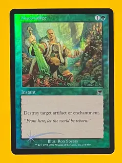 MTG NATURALIZE (Foil) Onslaught (OldManMTG 012-427) - Image 1
