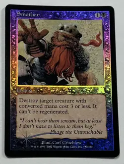 MTG Onslaught *FOIL* SMOTHER *NM/Mint *Magic *VHTF! - Image 1