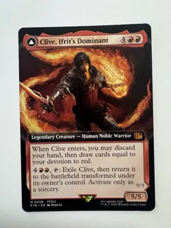 Clive, Ifrit's Dominant (Extended Art)-Final Fantasy- (Non-Foil)(NM) 0458 M - Image 1