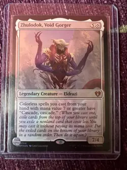 [1x] Zhulodok, Void Gorger - Foil Near Mint, English Commander Masters MTG Magic - Image 1