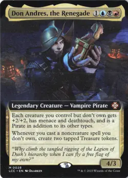 Don Andres, the Renegade (Extended Art) M Commander: The Lost Caverns of Ixalan - Image 1