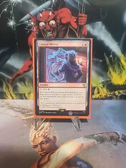 1x Cursed Mirror - Universes Beyond: Doctor Who - NM - MTG - Image 1