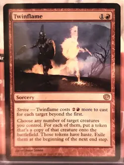 MtG Twinflame Journey into Nyx Regular NM - Image 1