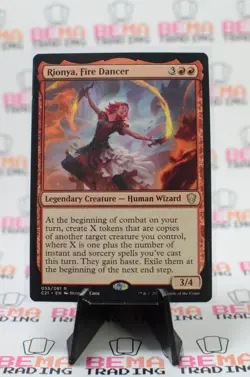 Rionya, Fire Dancer Commander 2021 Regular - Image 1