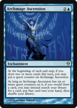 MTG Zendikar - Archmage Ascension NM^ - Image 1