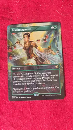 MTG Arachnogenesis (Borderless) - Commander Masters (CMM) - Image 1