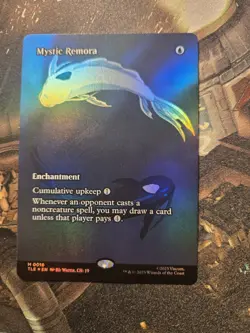 Mystic Remora Borderless Foil MTG Avatar The Last Airbender 0016 - Image 1