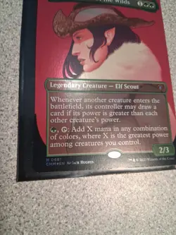MTG- Selvala, Heart Of The Wilds- Commander Masters- NM Borderless- MTG #681 - Image 3