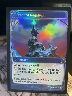 Pact of Negation NM FOIL Future Sight Mystery Booster 2 MTG Magic - Image 1