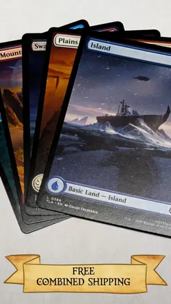 Magic The Gathering: Avatar the Last Air Bender Land Lot - Image 1