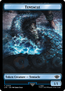 Food (11) // Tentacle Double-Sided Token [The Lord of the Rings: Tales of - Image 2