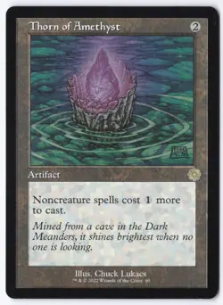Thorn of Amethyst R The Brothers' War: Retro Frame Artifacts 60 NM - Image 1