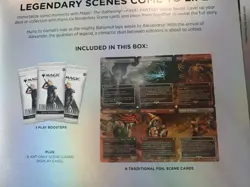 Magic The Gathering Final Fantasy IX Siege of Alexandria Scene Box Sealed - Image 2