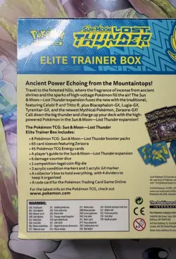 2018 Pokemon TCG - Lost Thunder Elite Trainer Box (ETB) - Image 5