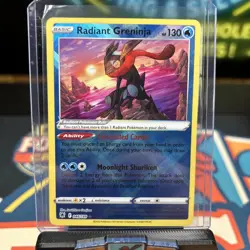 Radiant Greninja 046/189 Astral Radiance Radiant Rare Pokemon TCG NM - Image 1