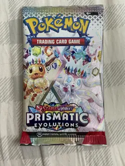 Pokemon Prismatic Evolutions Booster Pack Brand New Sealed Tcg - Image 1