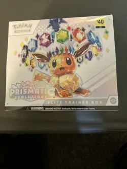Pokemon TCG Prismatic Evolutions Elite Trainer Box ETB - Sealed - SHIPS IN BOX - Image 1