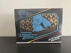 Pokemon Crown Zenith Pokemon Center Elite Trainer Box ETB Factory Sealed - Image 1