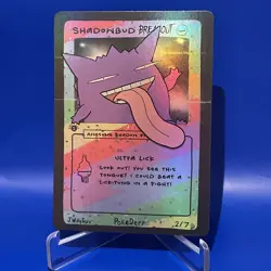 Shadowbud (Gengar) 2/7 - 1st Edition Pokederp First Print Fan Art - Pokemon - Image 1