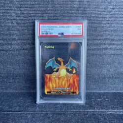 POKEMON •🔥 Lamincard CHARIZARD 006 Lamincards Carta Set Base •🔥PSA 7 - Image 3