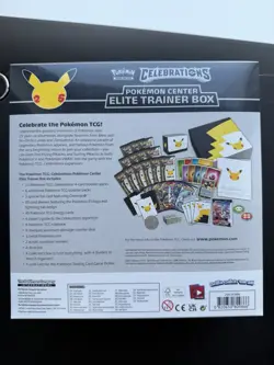 Pokemon TCG: Celebrations Pokemon Center Elite Trainer Box ETB Exclusive 820650809866 - Image 3