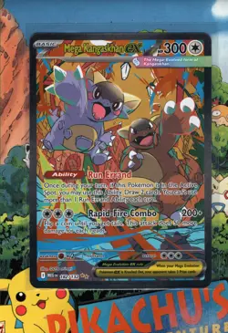 Pokemon TCG Mega Evolution Mega Kangaskhan ex 182/132 NM/M 2 - Image 1