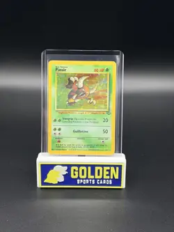 1999 Pokemon TCG Pinsir Jungle 9/64 Holo Unlimited Rare WOTC - Image 1