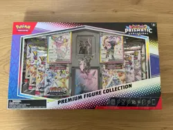 Pokemon TCG Prismatic Evolutions Premium Figure Collection Factory Sealed - Image 1