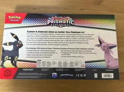 Pokemon TCG Prismatic Evolutions Premium Figure Collection Factory Sealed - Image 2