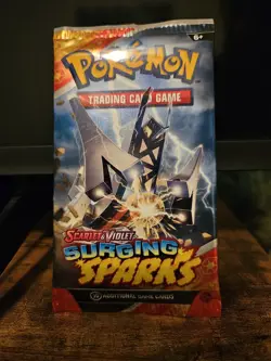 Lot of 5 Pokemon TCG Booster Packs - Phantasmal Flames, Surging Sparks & Journey - Image 3