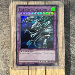 Yugioh! Blue-Eyes Ultimate Dragon (Blue) LDS2-EN018 Ultra Rare 1st Ed NM - Image 1