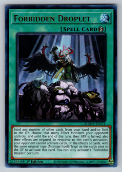 Forbidden Droplet Yugioh BLMM-EN171 Ultra Rare NM - Image 1