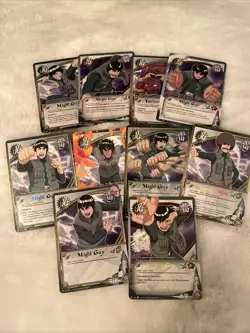 Naruto CCG Miggt Guy Card Lot - Image 1