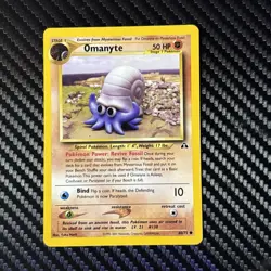 Omanyte 60/75 Pokemon TCG Pokemon Card (MYREF#4) - Image 1