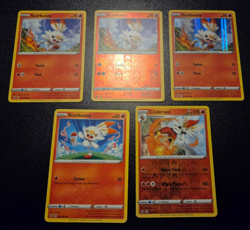 Scorbunny (4x) & Cinderace - Pokemon Cards mini-set - Image 1
