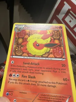 Pokemon TCG Flareon BW88 Black and White Promo Card, English Edition - Image 1